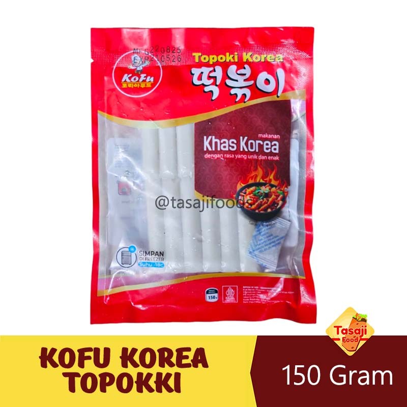

Kofu Korean Topokki Mini Pack 150 Gram Tetebokki Kulakan