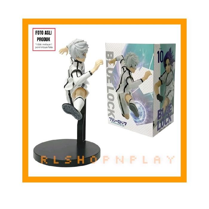 Figure Blue Lock Reo Mikage Nagi Seishiro Seragam Hakuho Putih White - Nagi Seishiro Hakuho Putih 7