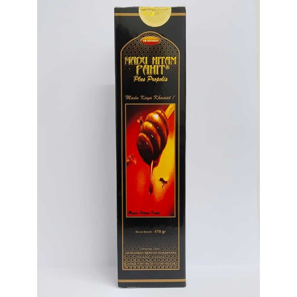 

AR ROHMAH MADU HITAM PAHIT PLUS PROPOLIS 460G
