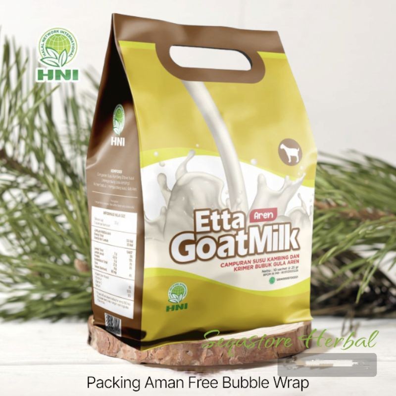 

Susu Kambing Etta Goat Milk Aren HNI HPAI isi 10 sachet