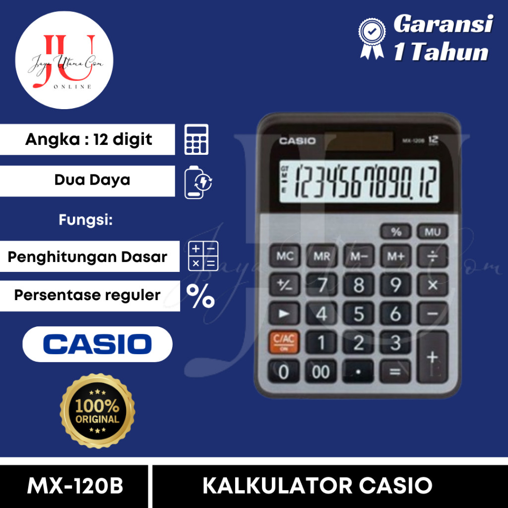 

Calculator Casio MX-120B