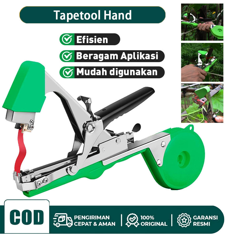 Tapetool Hand Tying Machine - Alat Pengikat Lanjaran Tanaman