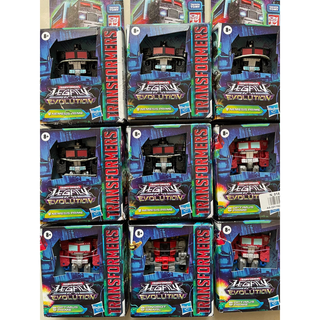 Transformers Toys Legacy Evolution Core Class Nemesis Prime Optimus Prime 3.5-in Action FigureToy Gi