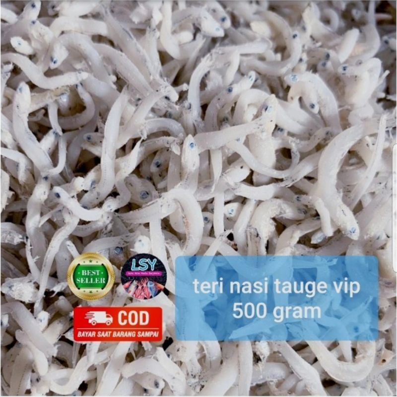

Ikan asin tn tauge vip/teri nasi size jumbo 500gram
