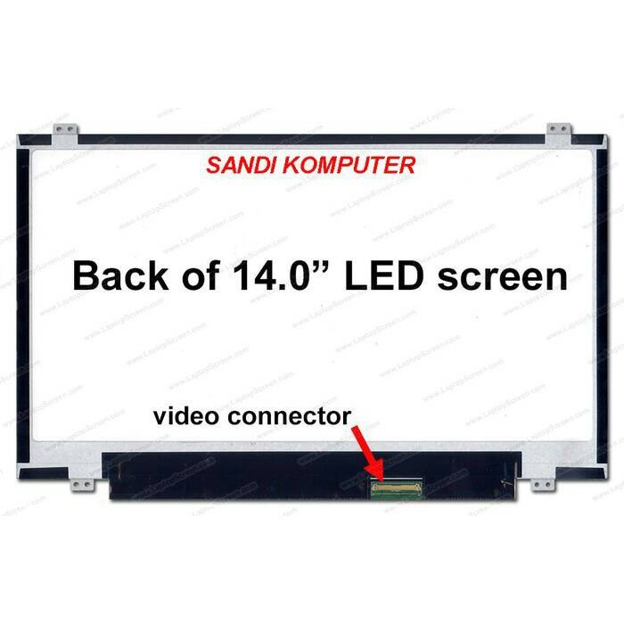 LCD LED Laptop Toshiba M840 Series 14.0 inch slim MONITOR