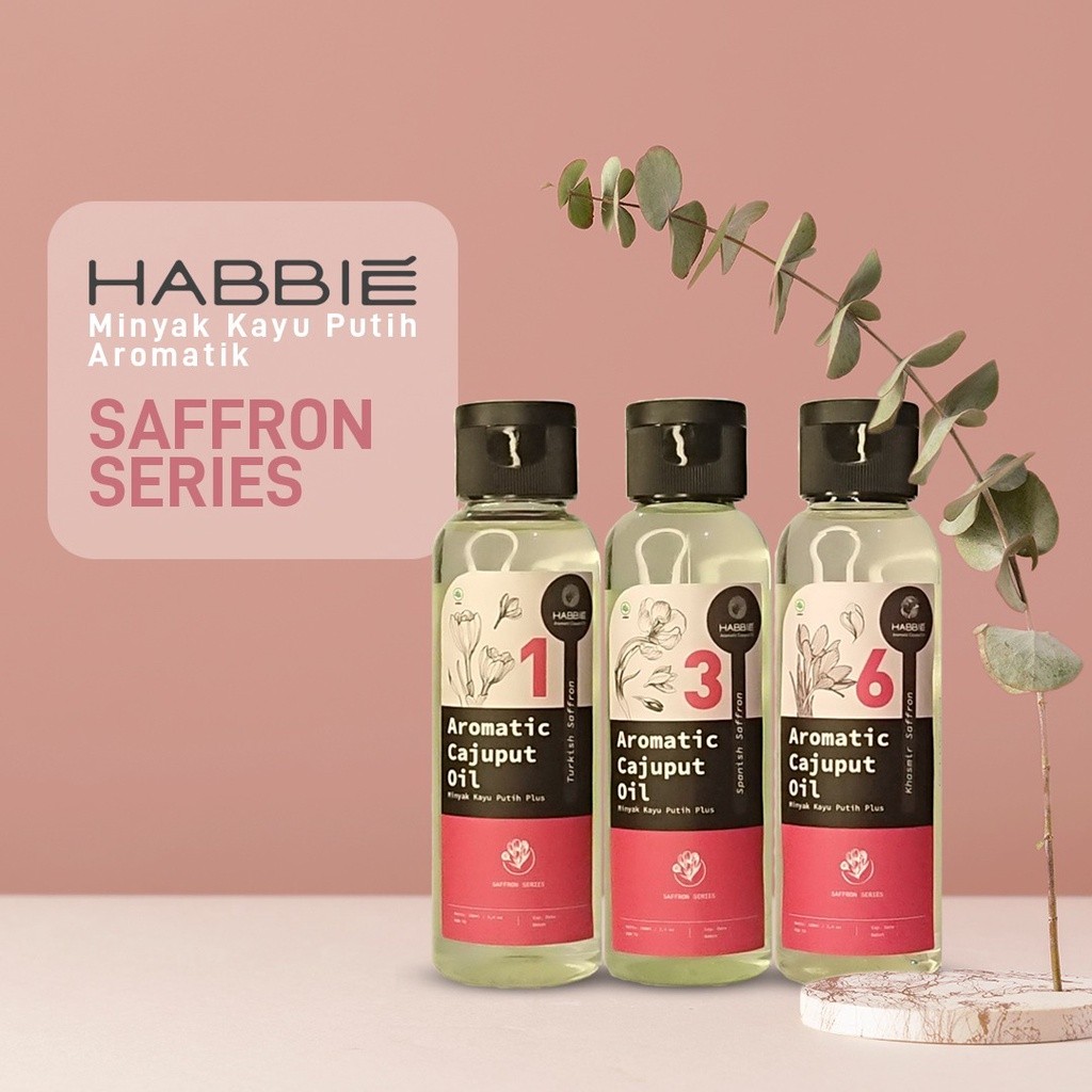 Minyak Kayu Putih Habbie - Saffron Series