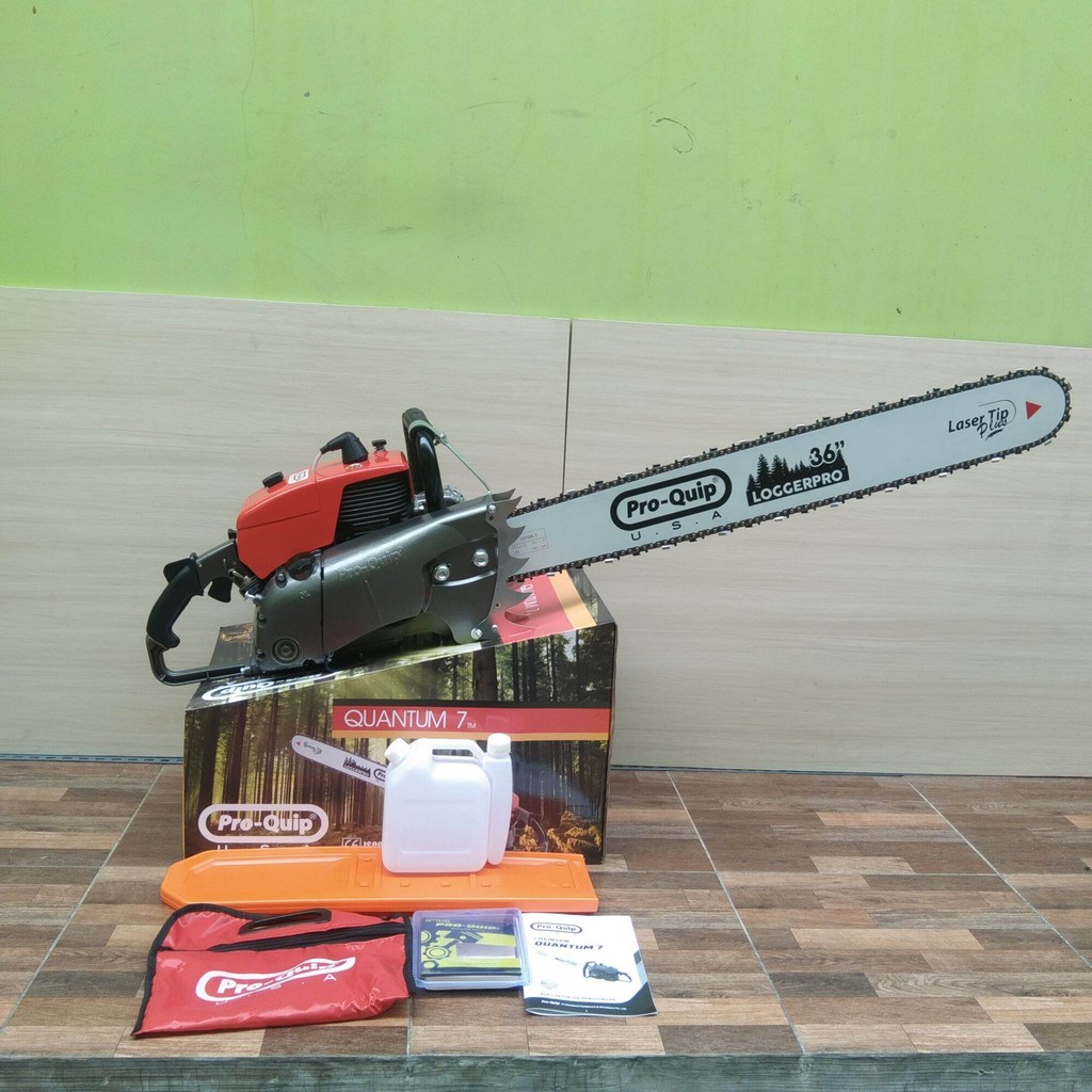 

Mesin Senso Besar 070 Bar Baja 36 Inch PRO-QUIP ORIGINAL QUANTUM7 / Mesin Chainsaw 070 Bar Baja 36 Inch / Mesin Gergaji Kayu