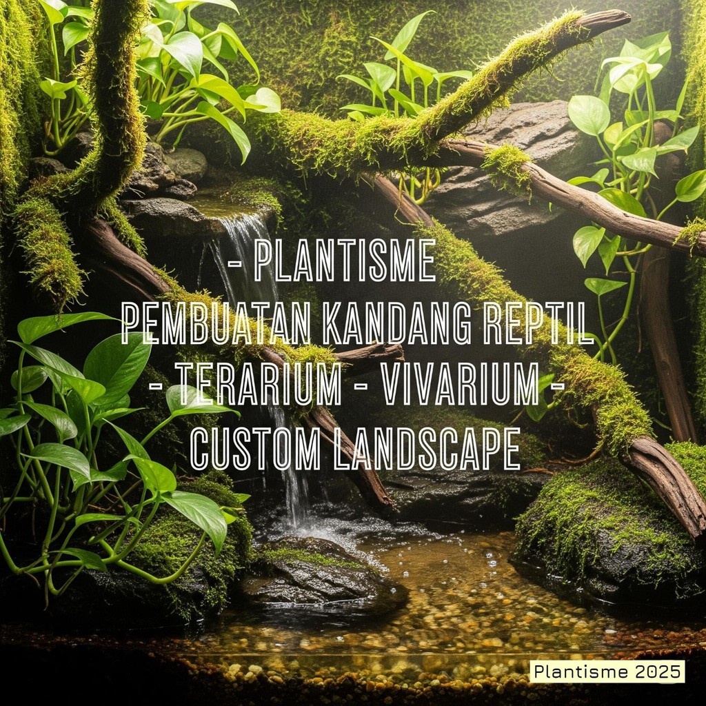 Pembuatan Kandang Reptil – Custom Terrarium Vivarium Indoor Outdoor Reptile Habitat Profesional