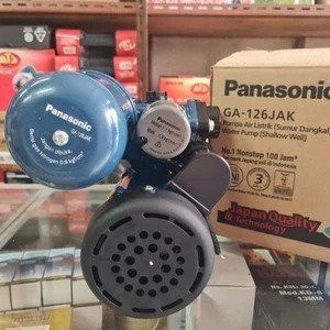 PANASONIC POMPA AIR OTOMATIS GA-126 JAK (POMPA AIR SUMUR DANGKAL OTOMATIS)