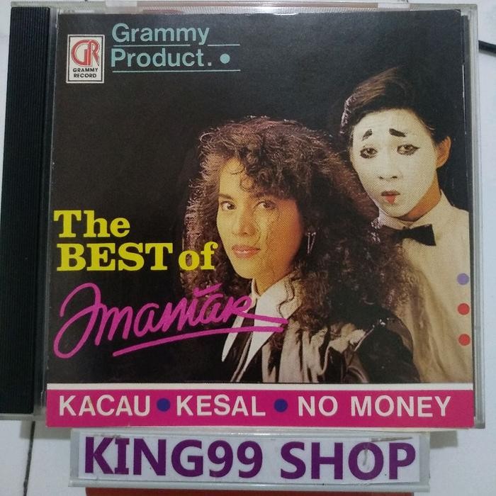 CD THE BEST OF IMANIAR. kahitna rita effendy yana julio chrisye mus mujiono kla project indra lesman