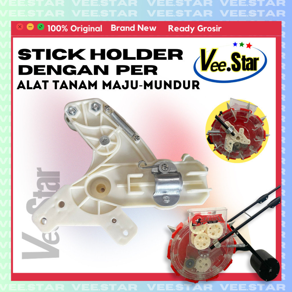 Stick Holder Alat Tanam Jagung Seeder Maju Mundur dengan Per Sparepart Samurai DLL / Pemegang Tongka