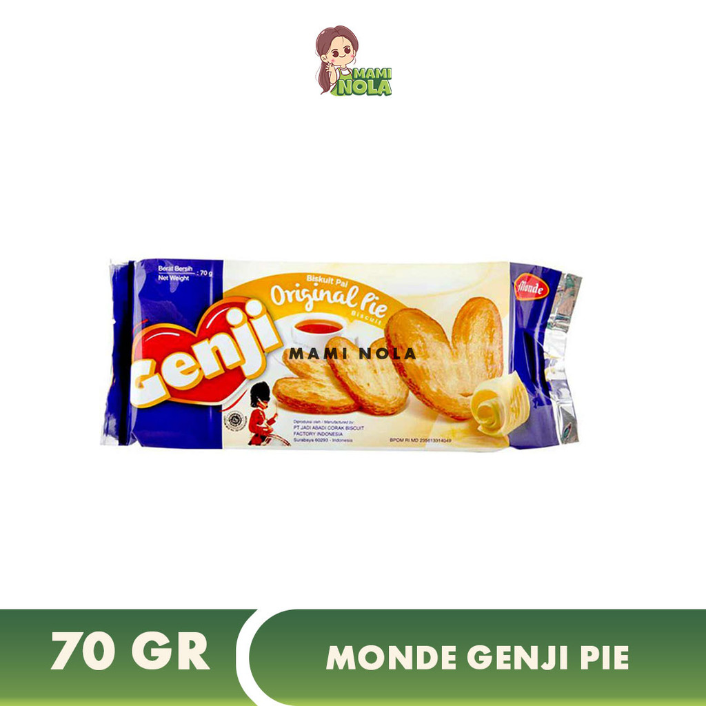 

Monde Genjie Pie Kemasan 70gr