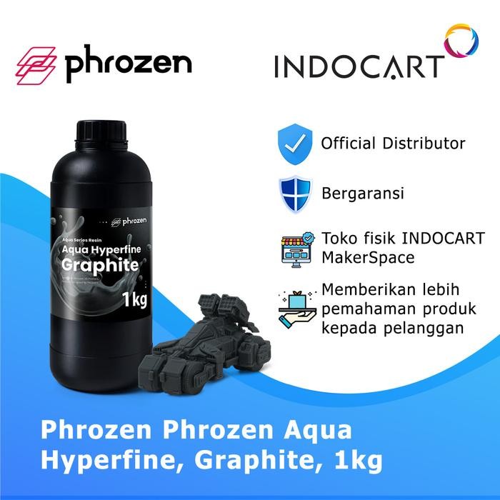 

3D Printer Resin Phrozen Aqua Hyperfine Minimal Shrinkage and Maximum Precision 3D Resin 1Kg