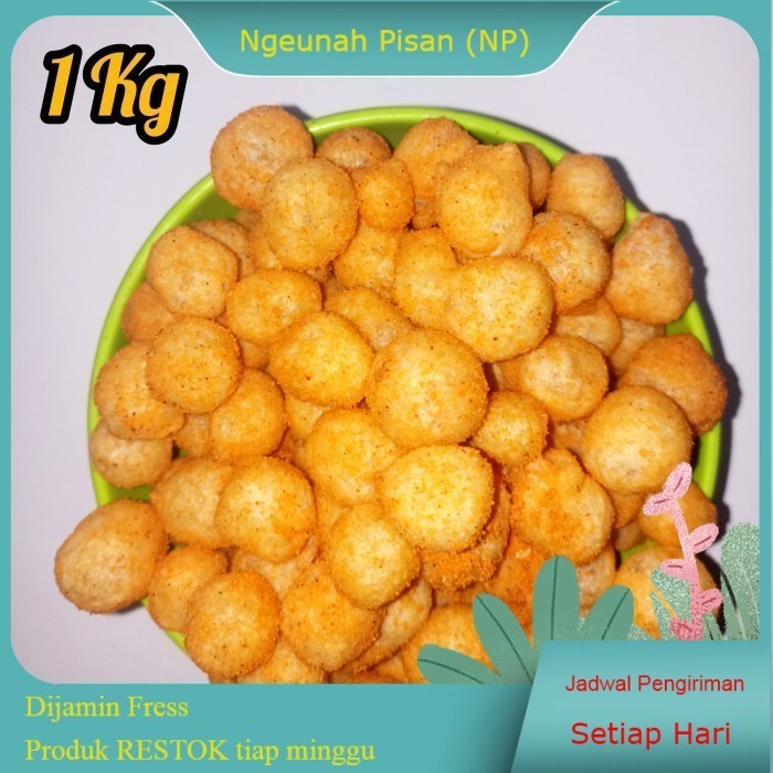 

Endog Lewo Kopong Varian Bumbu Keju Cemilan Khas Lewo Garut Kemasan 1Kg
