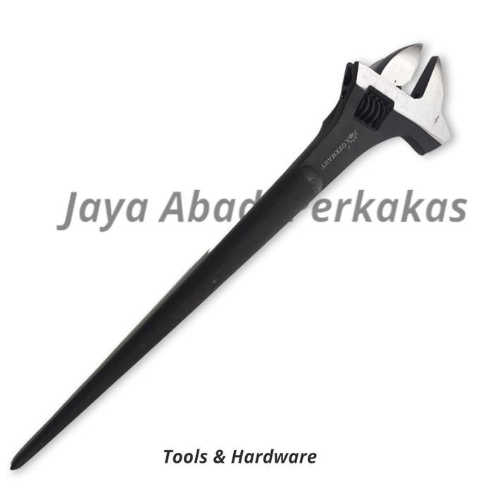 KUNCI INGGRIS 16" 400MM HEAVY DUTY BLACK PHOSPHATE TJAP MATA GERMANY