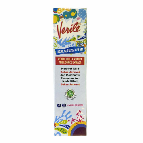 Verile Acne Blemish Cream 10g / Krim Verile / Rumah Sehat Asyifa 2