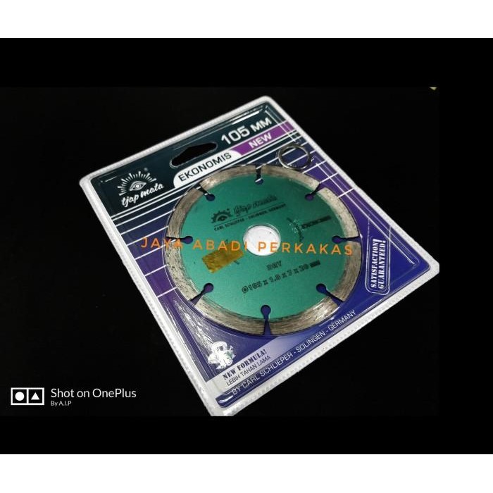 Tjap Mata Diamond wheel mata potong keramik 4"