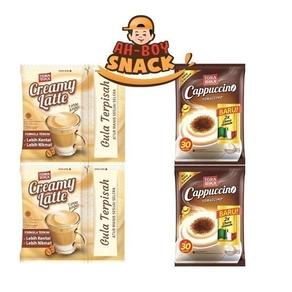 

KOPI TORABIKA CAPPUCINO TORABIKA CREAMY LATTE RENCENG (10 SACHET X 25GR) - TORA BIKA CAPPUCINO & CREAMY LATTE RENCENGAN