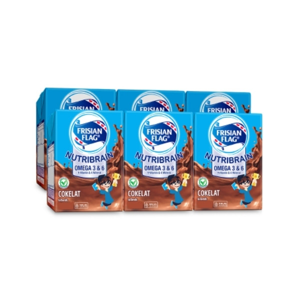 

FRISIAN FLAG UHT NUTRIBRAIN COKELAT TP MP 6x110 ML