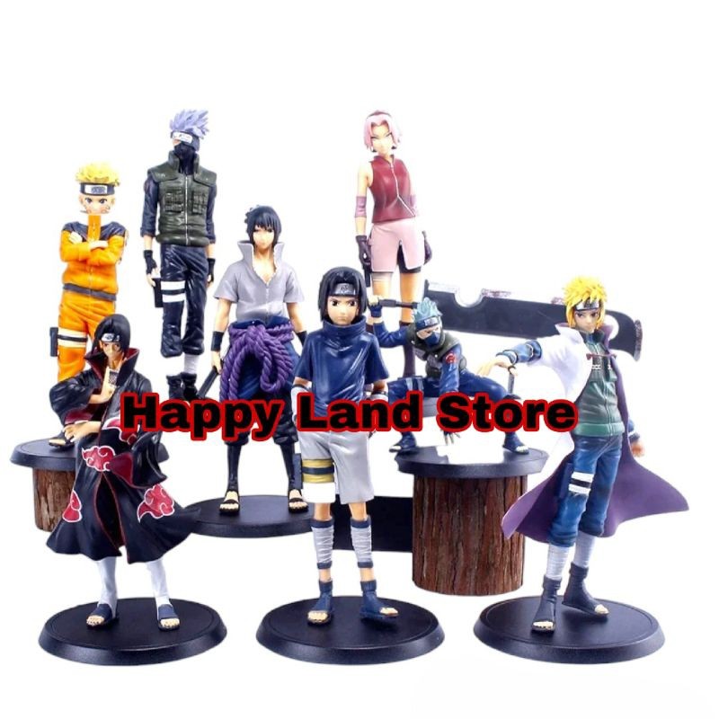 Action Figure One Piece Set 6 Besar Anime Naruto Gaara Collection