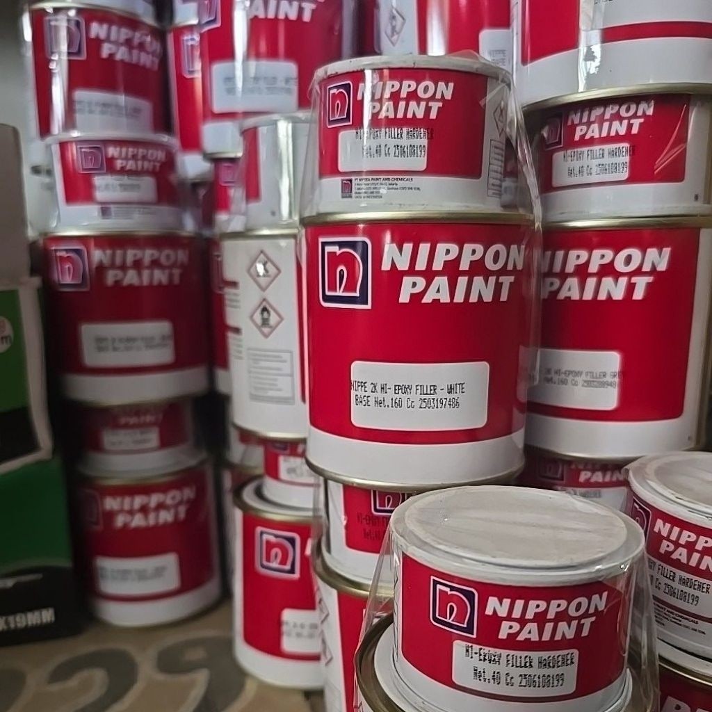 CAT DASAR DEMPUL DUCO NIPPON HI EPOXY FILLER 2 KOMPONEN