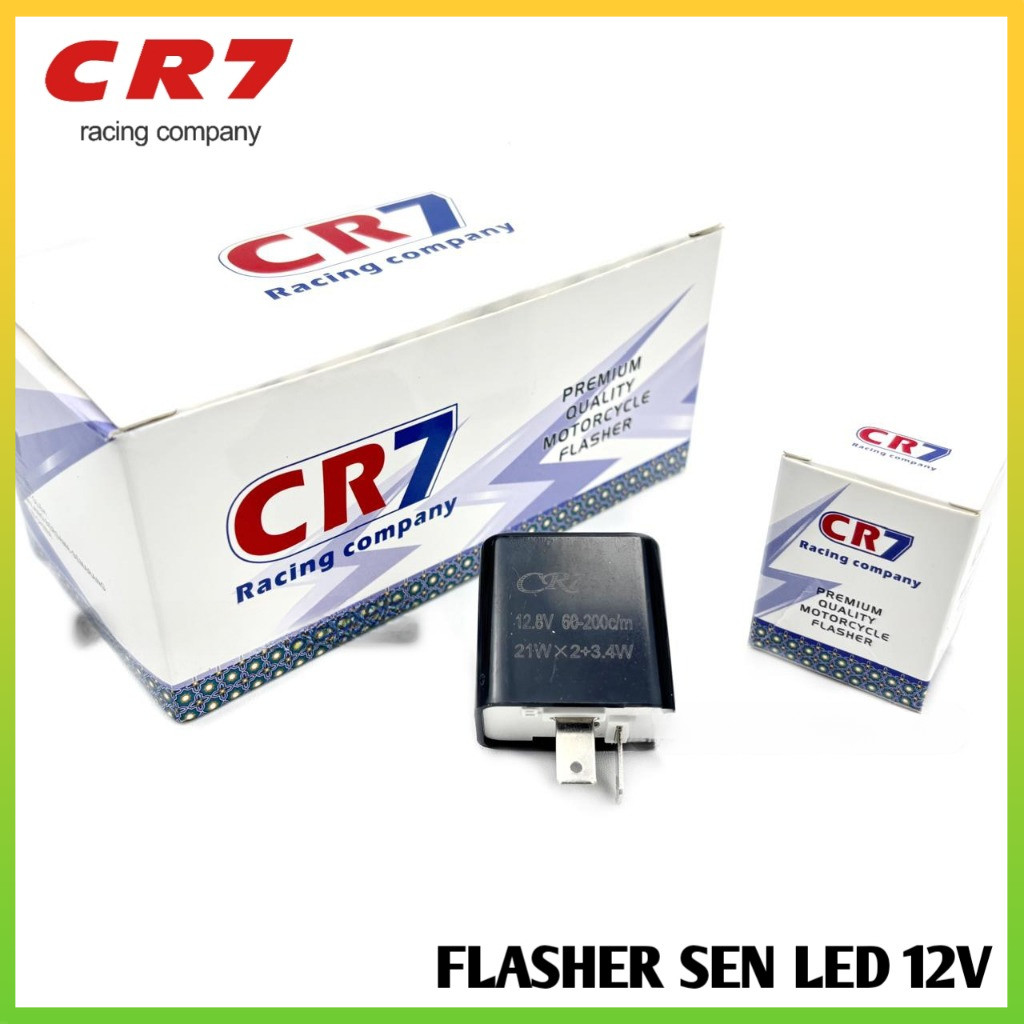 Flasher sen Sein Stelan Cr 7 Relay Sein Cr 7 Stelan Bisa Atur Kedip Sein Flasher Stelan Kedip CR7 Re