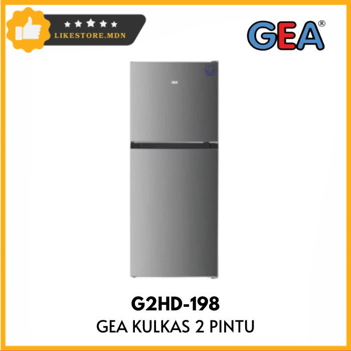 GEA KULKAS 2 PINTU G2HD-198