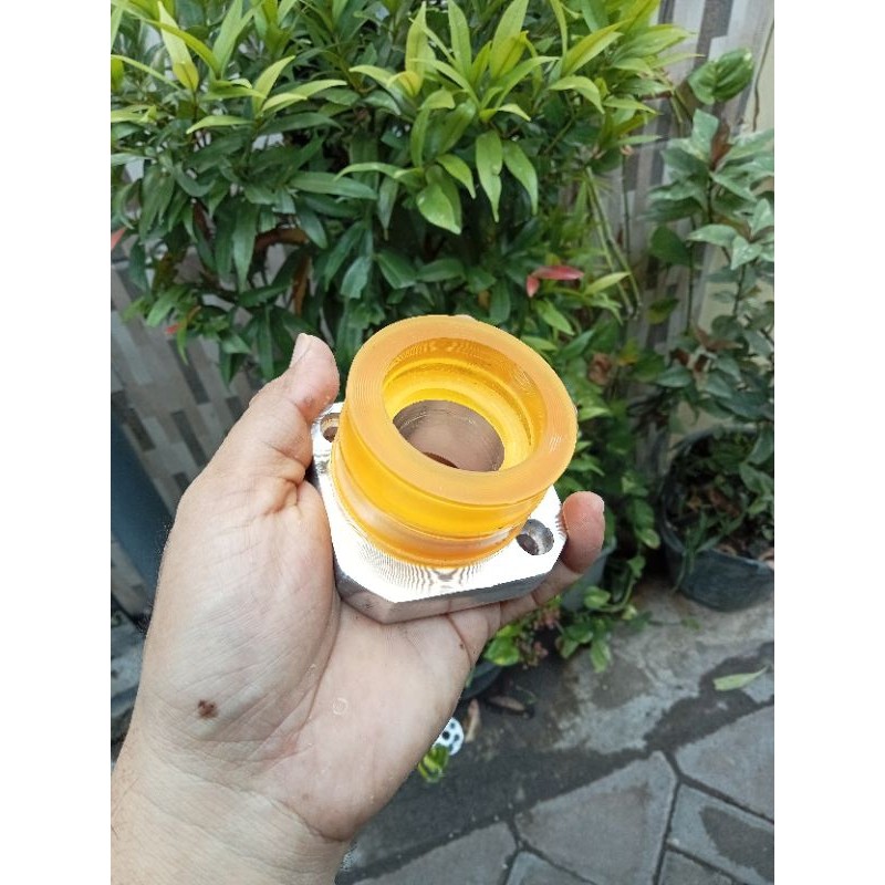 Manipol manifol intek intake teflon satria fu PWK PE jowo motopart medan cod motor lokal