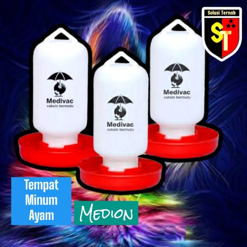 Tempat Minum Ayam TMA 1 Liter Medion
