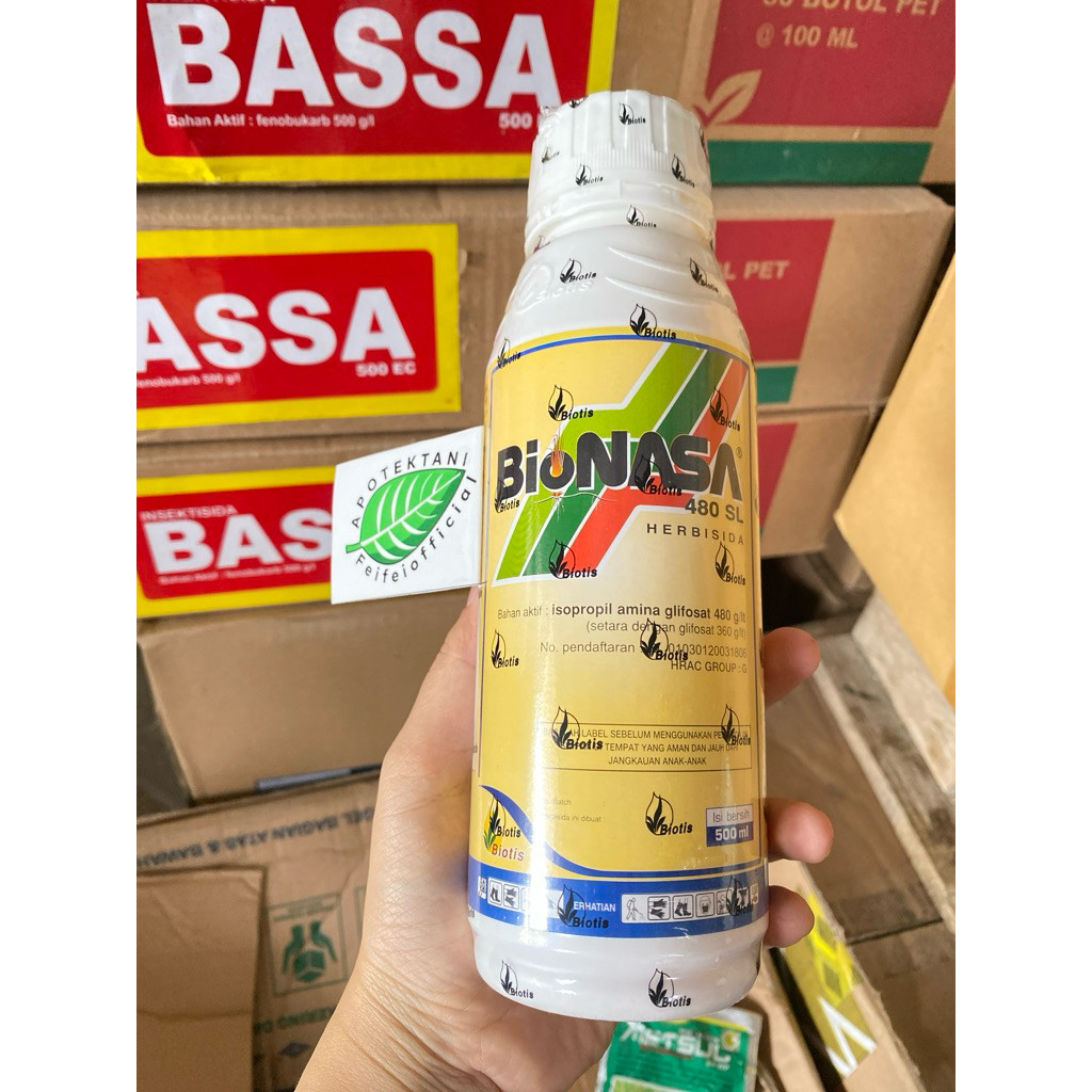 BIONASA 480 SL 500 ML HERBISIDA / BIONASA 500ML