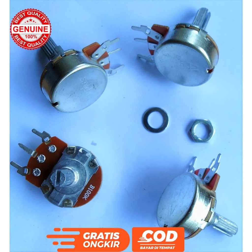 POTENSIO BESAR MONO A PLUS 100K 100 K POTENSIOMETER