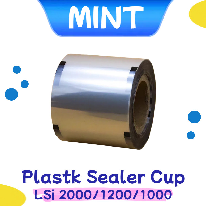 MINT Seal Cup Plastik Motif & Polos/ Seal Cup Sealer ± 1000cup & Seal Cup Sealer ±1200cup& Seal Cup 