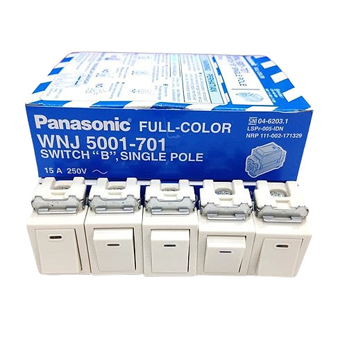 SAKLAR PANASONIC WNJ5001 701 WNJ5001 WNJ 5001-701 FULL COLOUR MODEL LAMA ORIGINAL