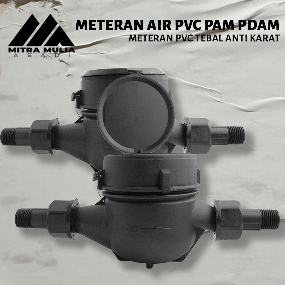 TERLARISFlow Meter SNI / Meteran Air Pam PVC PAM PDAM