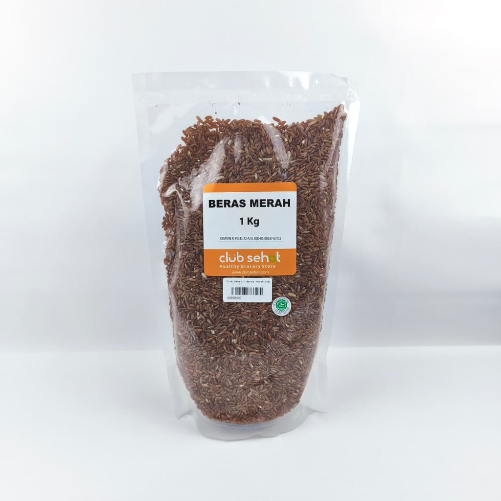 Club Sehat Beras Merah 1Kg Beras Merah Pecah Kulit
