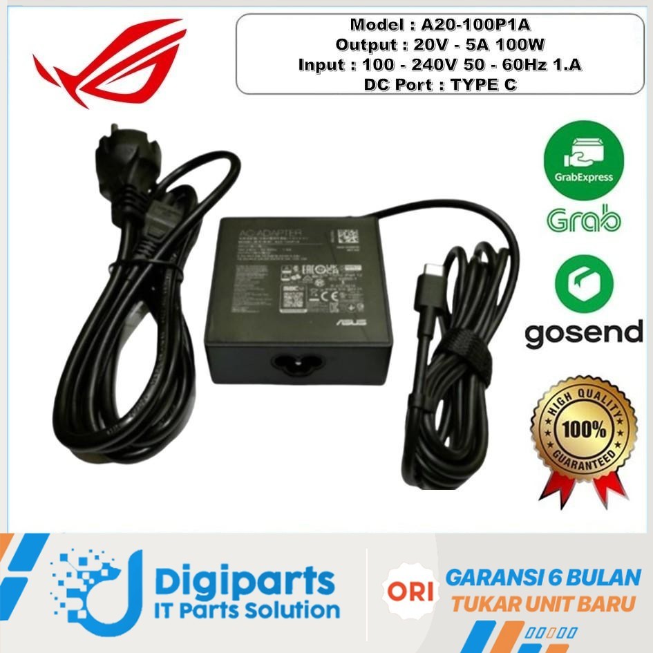 Adaptor Charger ASUS ROG Zephyrus Duo 16 GX650RW GX650RM GX650RS GX650