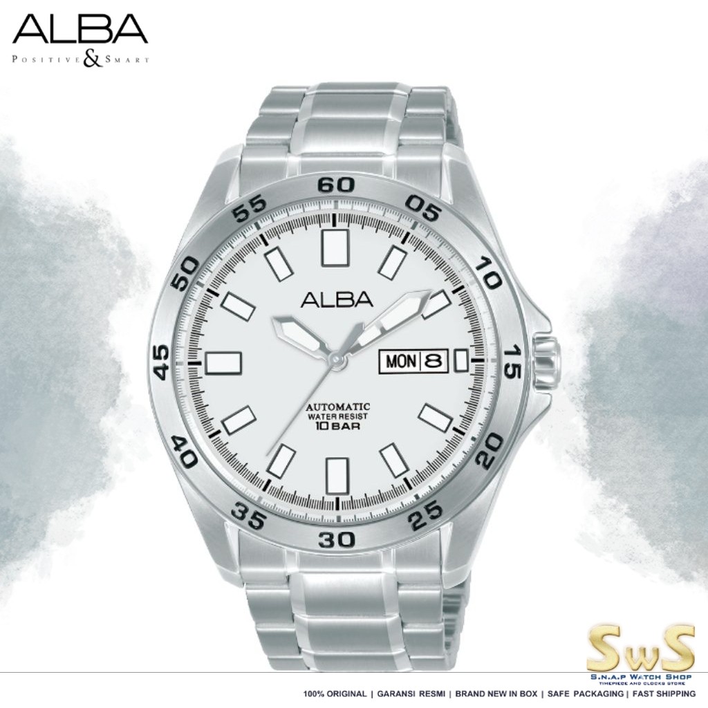 ALBA AL4753 Alba AL4753X1 Jam Tangan Pria Men's Watch Original Garansi Resmi