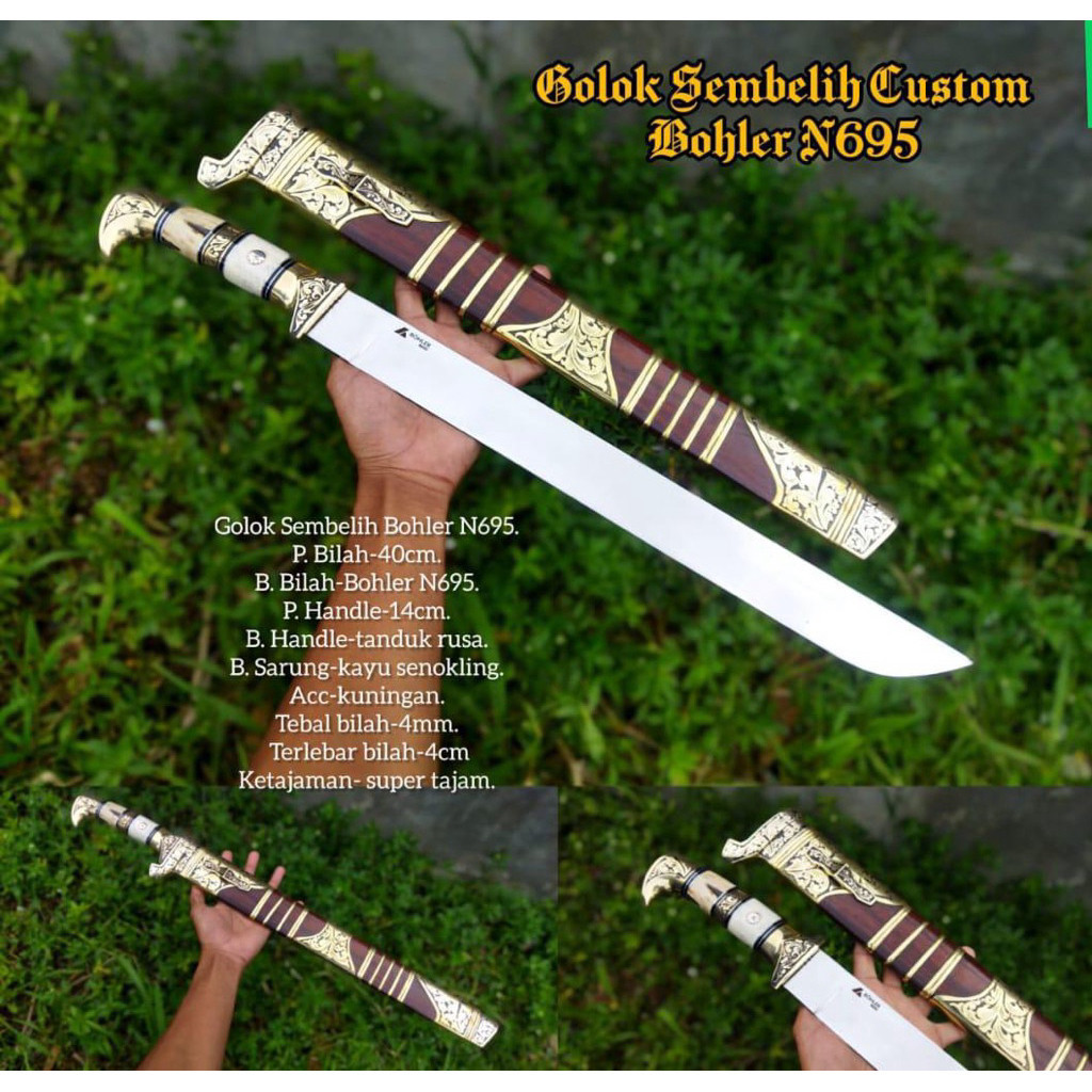 GOLSEM PREMIUM PiSAU SEMBELIH BOHLER N695 PREMIUM