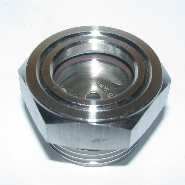 1-1/2" NPT SS316 Stainless Steel Oil Sight Glass,Oil Viewports,Level Window For Air Compressor Gearb