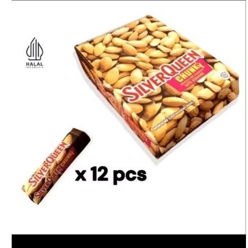 BITEJOY SILVERQUEEN CHUNKY BAR BOX 26 GR