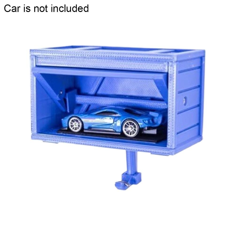 Car Garage Key Holder With Opening Door Fun Garage Keychain Wall Hanging Car Key Holder Easy Install