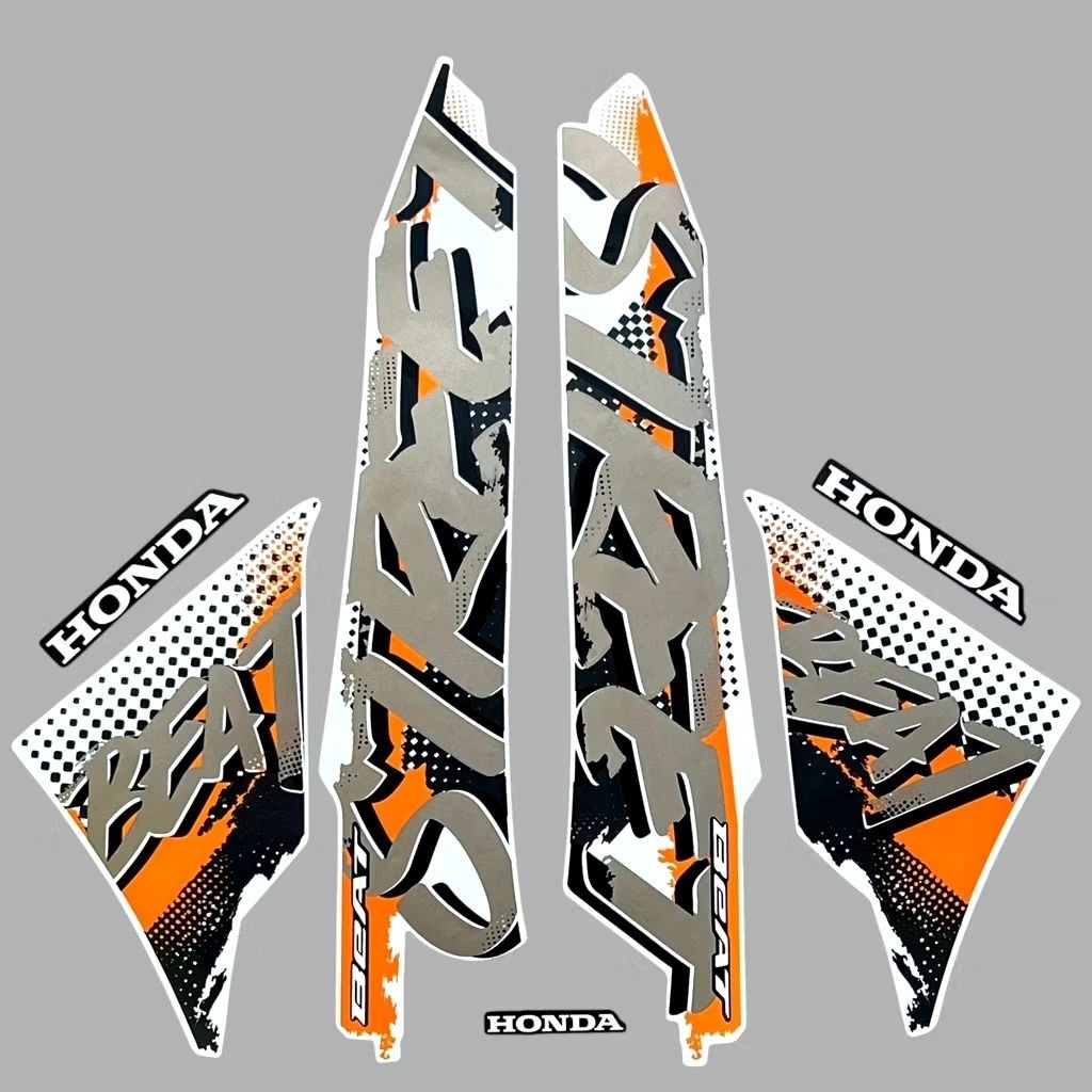 Striping Lis Body Honda Beat Street Led Esp Fi Cbs 2025 Putih