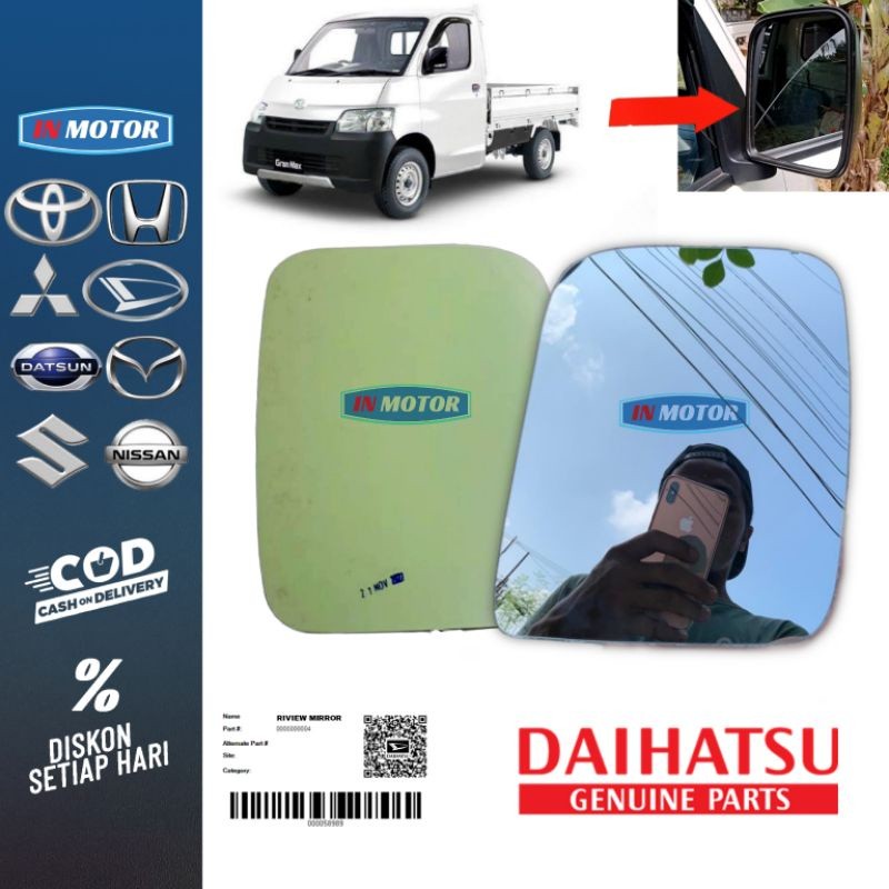 kaca spion grand max Original Daihatsu / kaca spion grand max pickup spion grandmax kanan kiri