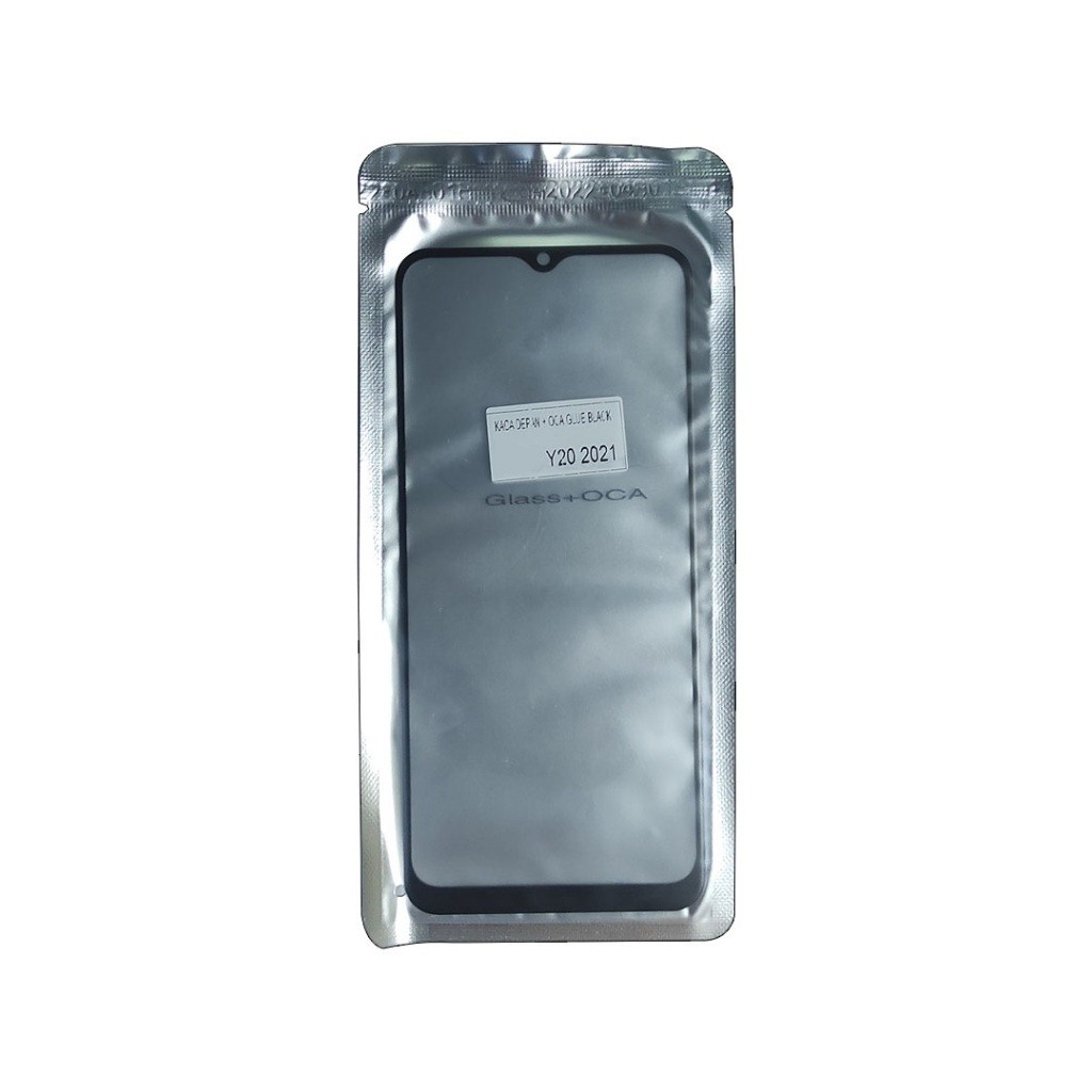 Kaca Lcd + Oca VIVO Y20 / Y12S / Y20i / Y20S / Y21 2021 ORIGINAL - Kaca Depan Touchscreen Glass Oca 