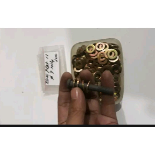 ring plat 7mm untuk baud kunci 11 cocok buat crank case mesin vespa vbb super sprint bajaj pts etc