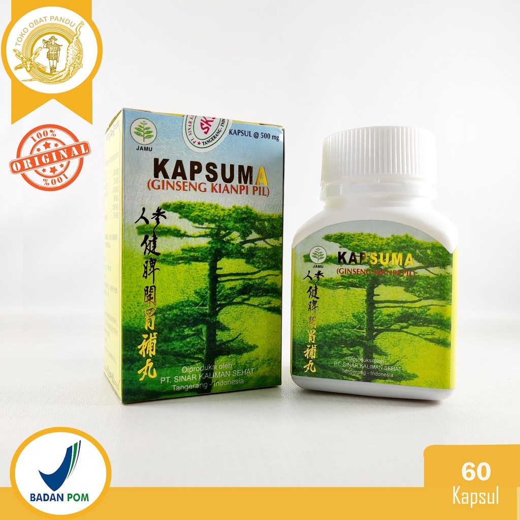 Promo Grand Opening KAPSUMA / GINSENG KIANPI PIL / OBAT NAFSU MAKAN PRIVAS AMAN