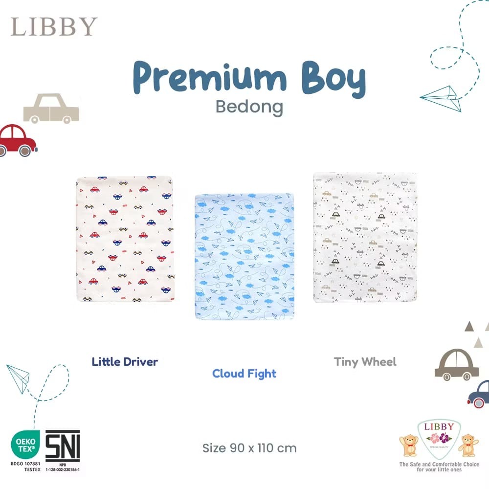 LITLLE BARI -Libby - Bedong Double Knit Premium - Bedong Bayi