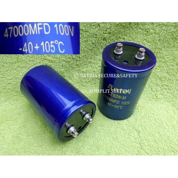 Elco 47.000uF 100V Elko 47000Mfd 47000 47,000 MFD uf 100 V 47000uf