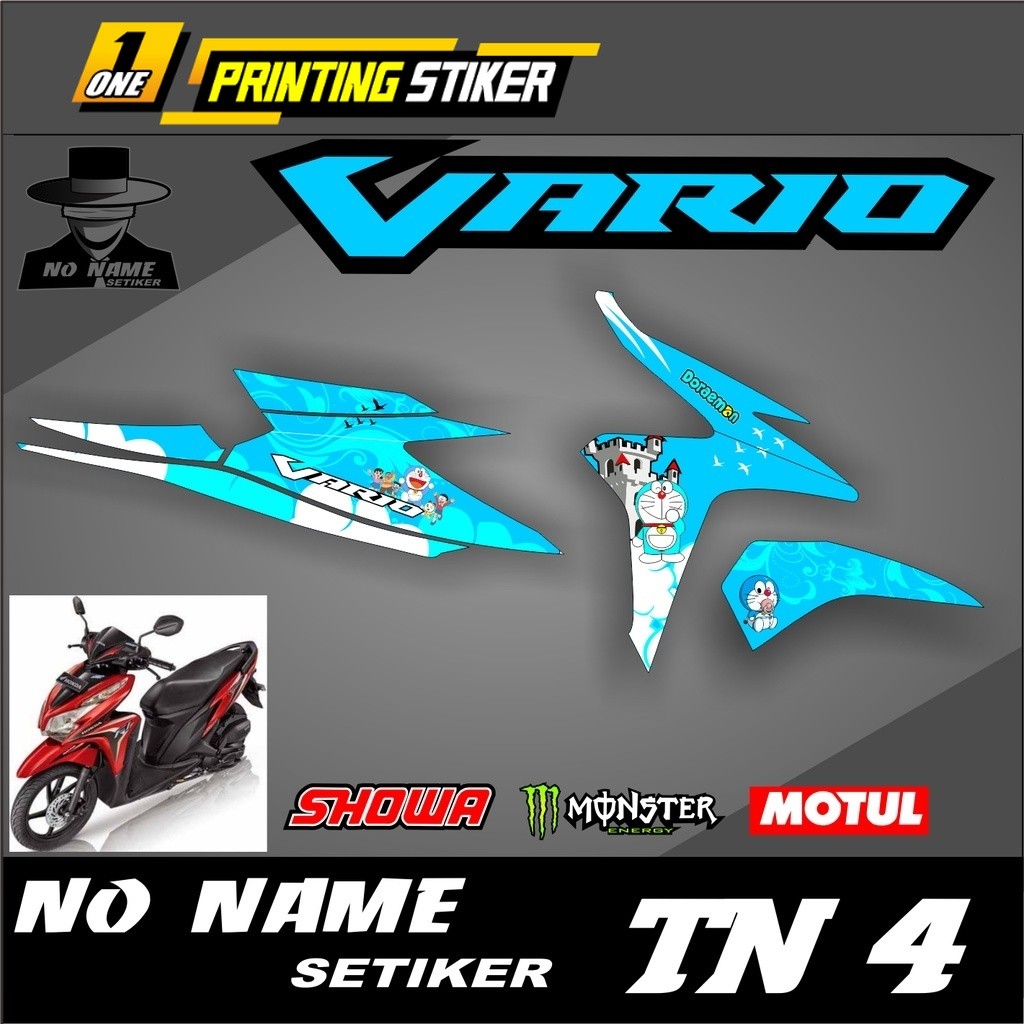 Stiker Striping Vario Techno 125 Fi 2014 Striping Stiker List