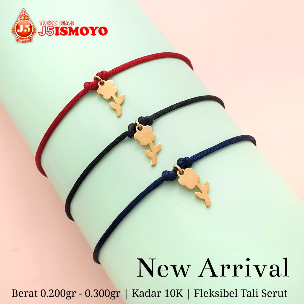 Gelang Emas Mas Tali Kochi Kochi J5 Ismoyo